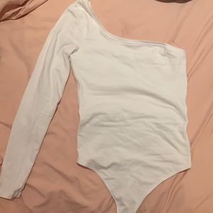 nwot abercrombie one sleeve bodysuit